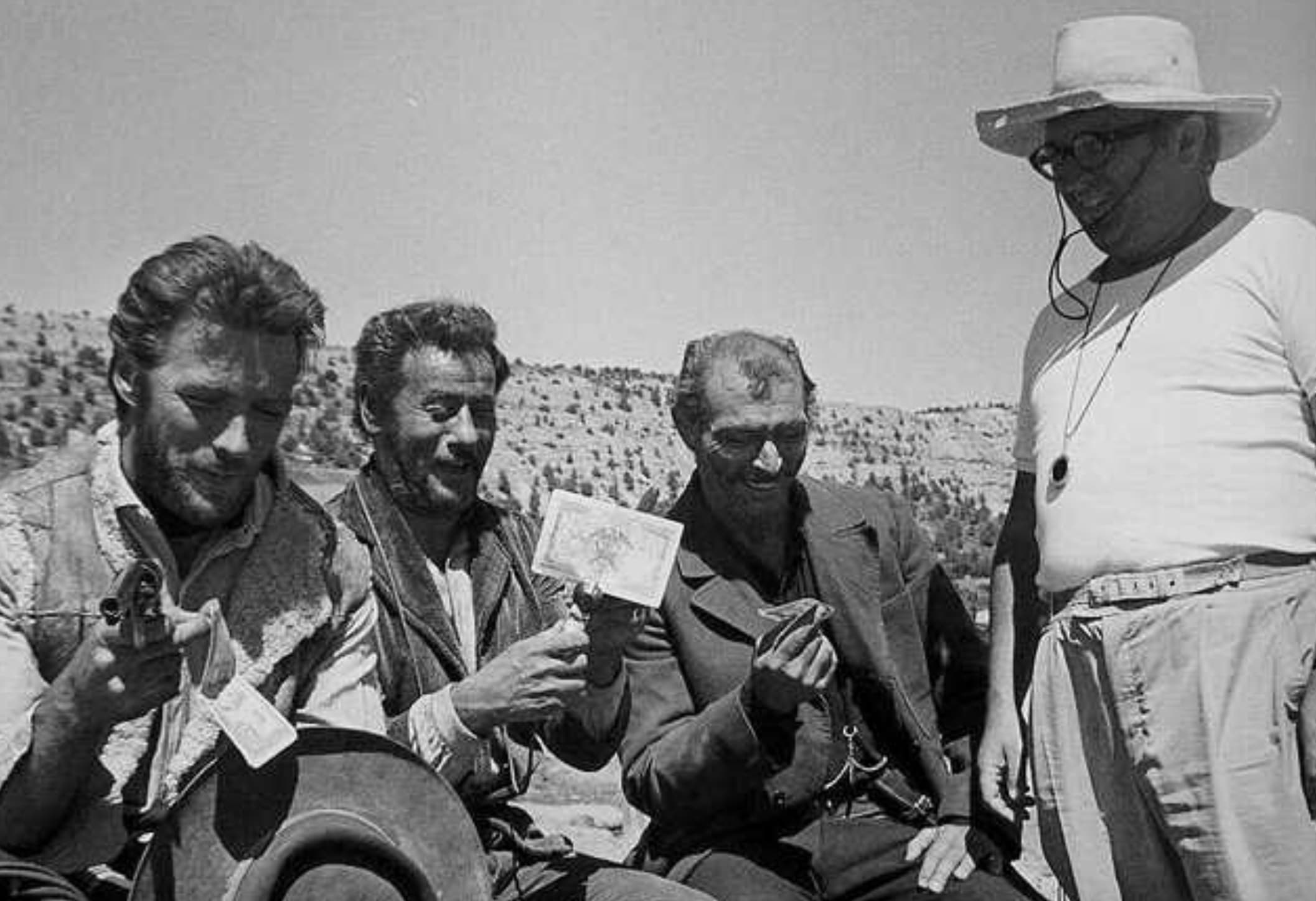 sergio leone and eastwood